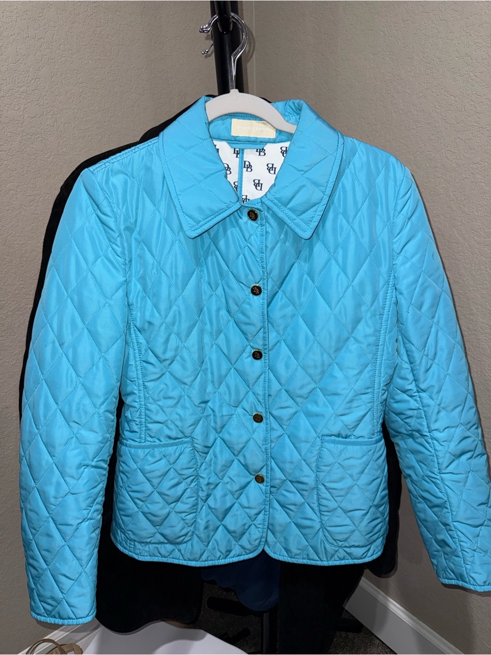 Dooney & Bourke Quilted Snap-Front Jacket